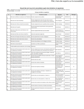 PR4.1 - AUTEURS MULTIPLES. Avis des experts sur la recevabilité, février 2019, 65 pages.